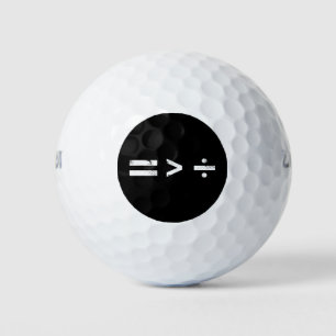 Balles De Golf L'égalité est plus grande que la divisionJustice s
