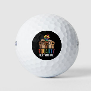 Balles De Golf L'égalité ne fait pas mal à personne LGBTQ Pride D