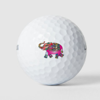 Balles De Golf L'éléphant Pastel