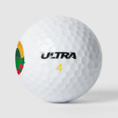Balles De Golf L'emblème du Laos (Logo)