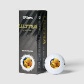 Balles De Golf Lémons de Floride jaune (Emballage)