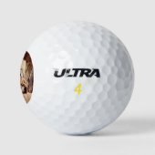Balles De Golf léopard nébuleux image nature faune exotique (Logo)