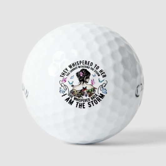 Balles De Golf Les boules de golf Storm (Recto)