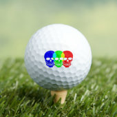 Balles De Golf Les Crânes (T-shirt Insitu)