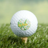 Balles De Golf Les jonquilles jaunes et blanches au printemps (T-shirt Insitu)