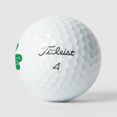 Balles De Golf 'Les trèfles apportent des oiselets' Amusement de (Logo)