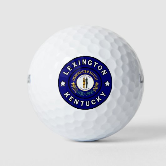 Balles De Golf Lexington Kentucky (Devant)
