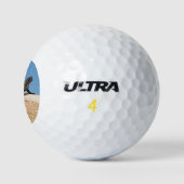 Balles De Golf Lézard sur Brique (Logo)