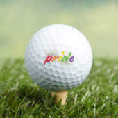 Balles De Golf LGBTQ - Fierté - Couleurs arc-en-ciel (T-shirt Insitu)