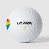 Balles De Golf LGBTQ réveille Gay (Logo)