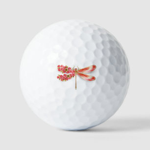 Balles De Golf libellule de fleurs avec sakura de bijoux