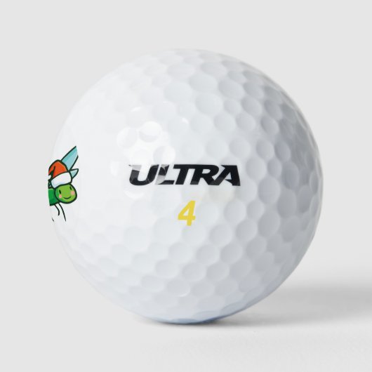 Balles De Golf libellule de Noël (Logo)
