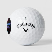 Balles De Golf Libellule rouge lumineuse (Logo)