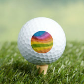 Balles De Golf Liberté Rainbow (T-shirt Insitu)