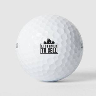 Balles De Golf Licence De Vente De Slogan Immobilier