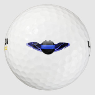 Balles De Golf Ligne Bleue Mince Ailes Boules de Golf Personnalis