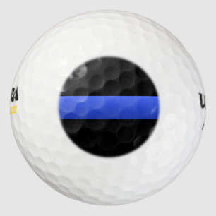 Balles De Golf Ligne Bleue Mince Boules de Golf Personnalisées