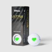 Balles De Golf Lil Green Heart (Emballage)