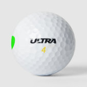 Balles De Golf Lil Green Heart (Logo)