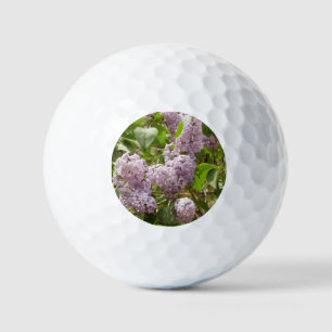 Balles De Golf Lilac Bush Belles fleurs de printemps violettes