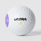 Balles De Golf Lilac Peace (Logo)