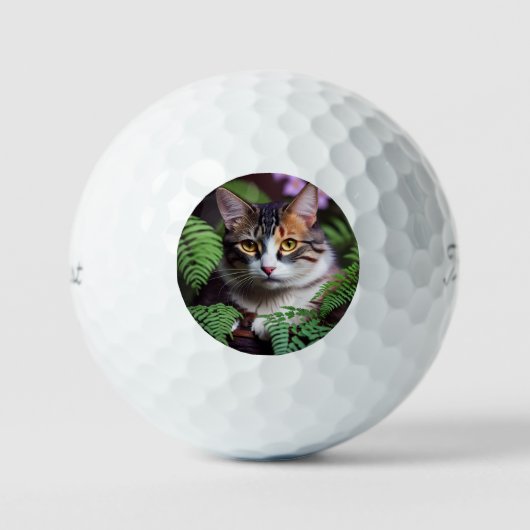 Balles De Golf Lilah l'enfer de Tortoiseshell : Un Chat d'une bea (Recto)