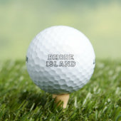 Balles De Golf L'île Rhode (T-shirt Insitu)