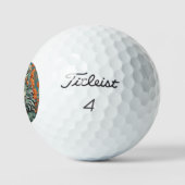 Balles De Golf Lion de sagesse de grippe (Logo)