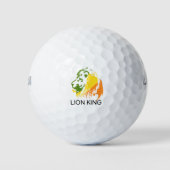 BALLES DE GOLF LION KING (Devant)