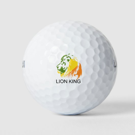 BALLES DE GOLF LION KING (Devant)