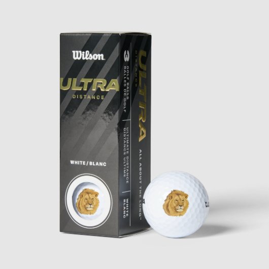 Balles De Golf Lion Majestic (Emballage)