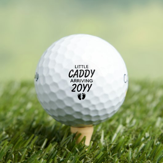 Balles De Golf Little Caddy - Grossesse personnalisée (T-shirt Insitu)