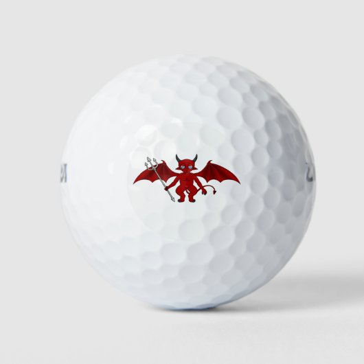 Balles De Golf Little Red Devil Thunder_Cove (Devant)