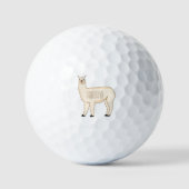 Balles De Golf Llama (Recto)
