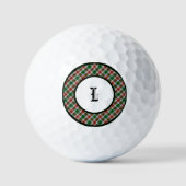 Balles De Golf Loch Lomond Tartan Clan Plaid Golf Balls (Recto)