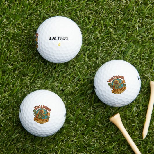 Balles de Golf Logo (Herbe in situ)