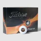 Balles De Golf Logo custom golf balls (Conditionnement)