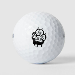 Balles De Golf Logo de Muddwolf