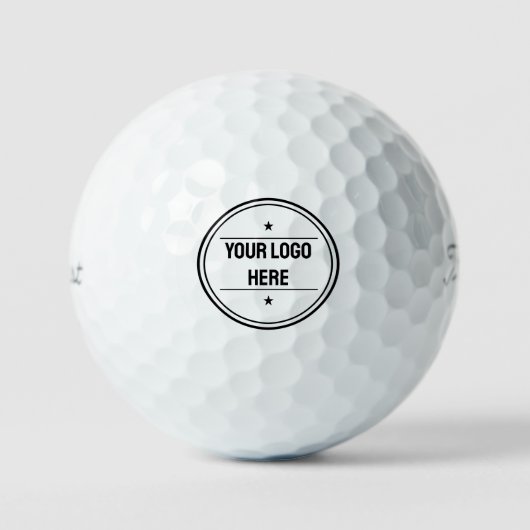 Balles De Golf Logo d'entreprise (Recto)