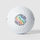 Balles De Golf Logo d'entreprise Moderne Marque promotionnelle (Devant)