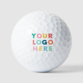 Balles De Golf Logo d'entreprise personnalisé (Recto)