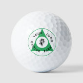Balles De Golf Logo d'entreprise personnalisé (Recto)