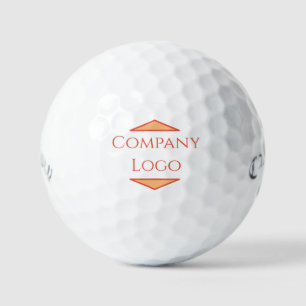 Balles De Golf Logo d'entreprise personnalisé