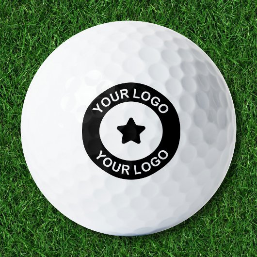 Balles De Golf Logo d'entreprise personnalisé