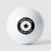 Balles De Golf Logo d'entreprise personnalisé (Recto)