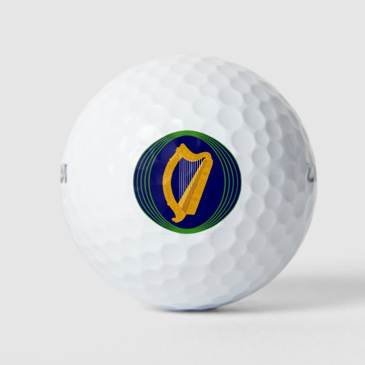 Balles De Golf Logo d'Irlande sur les armoiries (Devant)