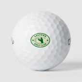 Balles De Golf Logo du club de golf Green Simple (Devant)