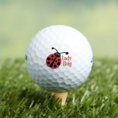 Balles De Golf Logo du Poster de animal Lady Bug (T-shirt Insitu)
