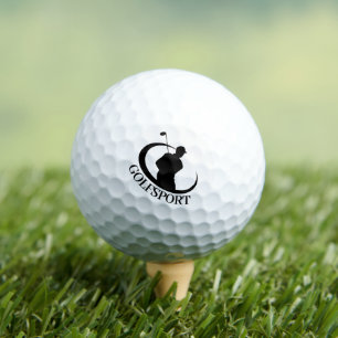 Balles De Golf Logo Golf avec typographie
