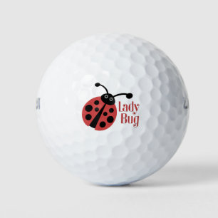 Balles De Golf Logo Imprimé Animal Coccinelle